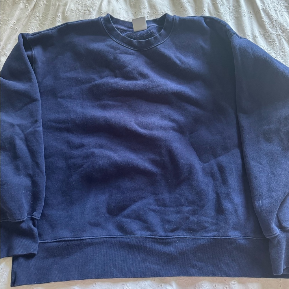 Tna cozy fleece crewneck